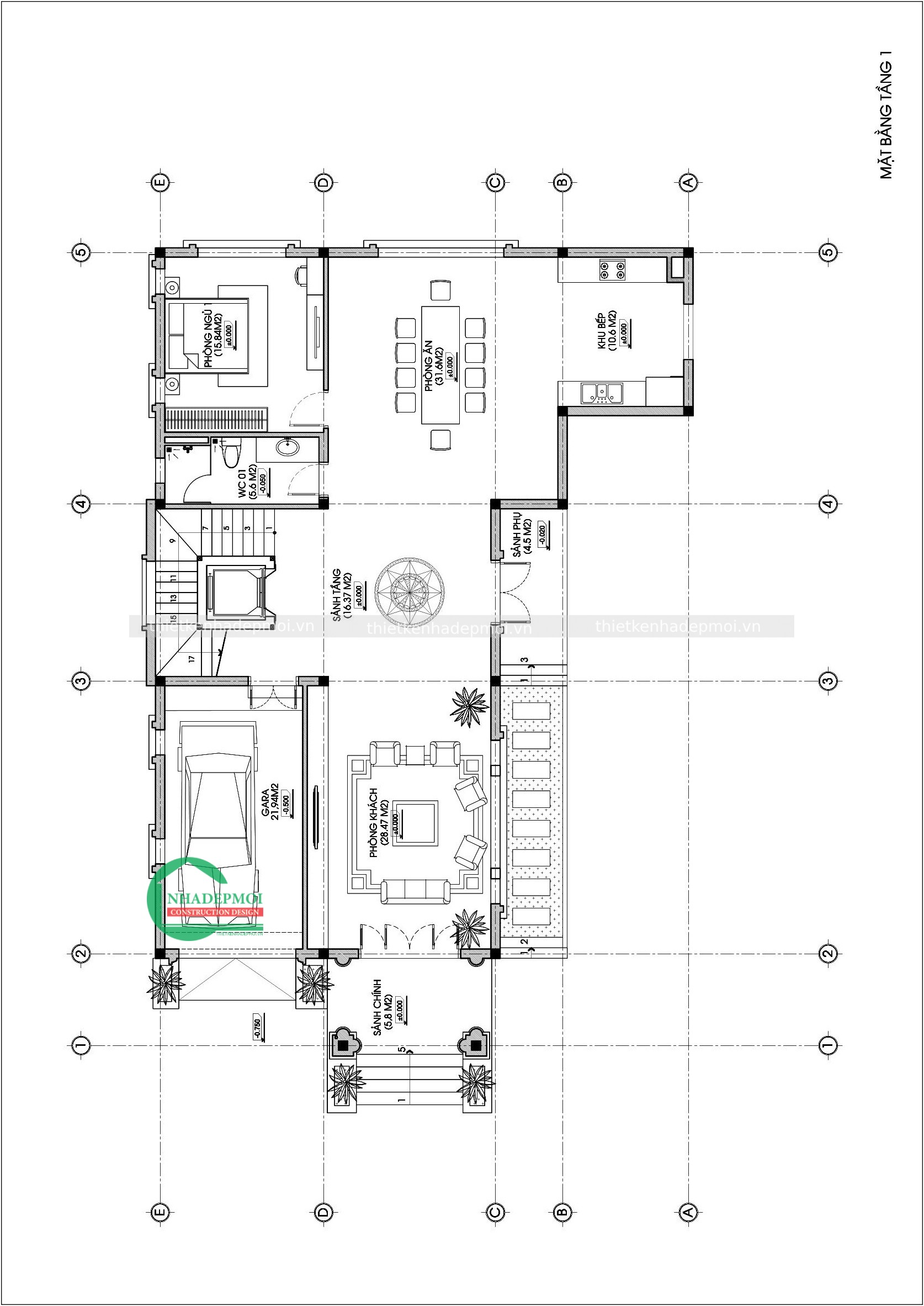 100+ mẫu thiết kế biệt thự 2 tầng đươc nhiều khách hàng yêu thích