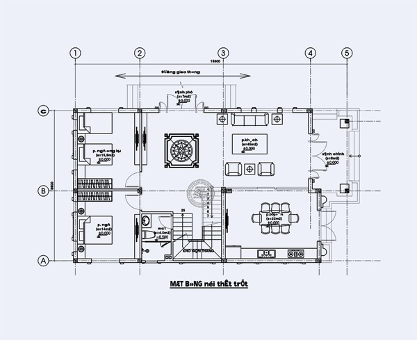 Thiết kế các viền chỉ cửa tinh tế, hiện đại của biệt thự mái thái
