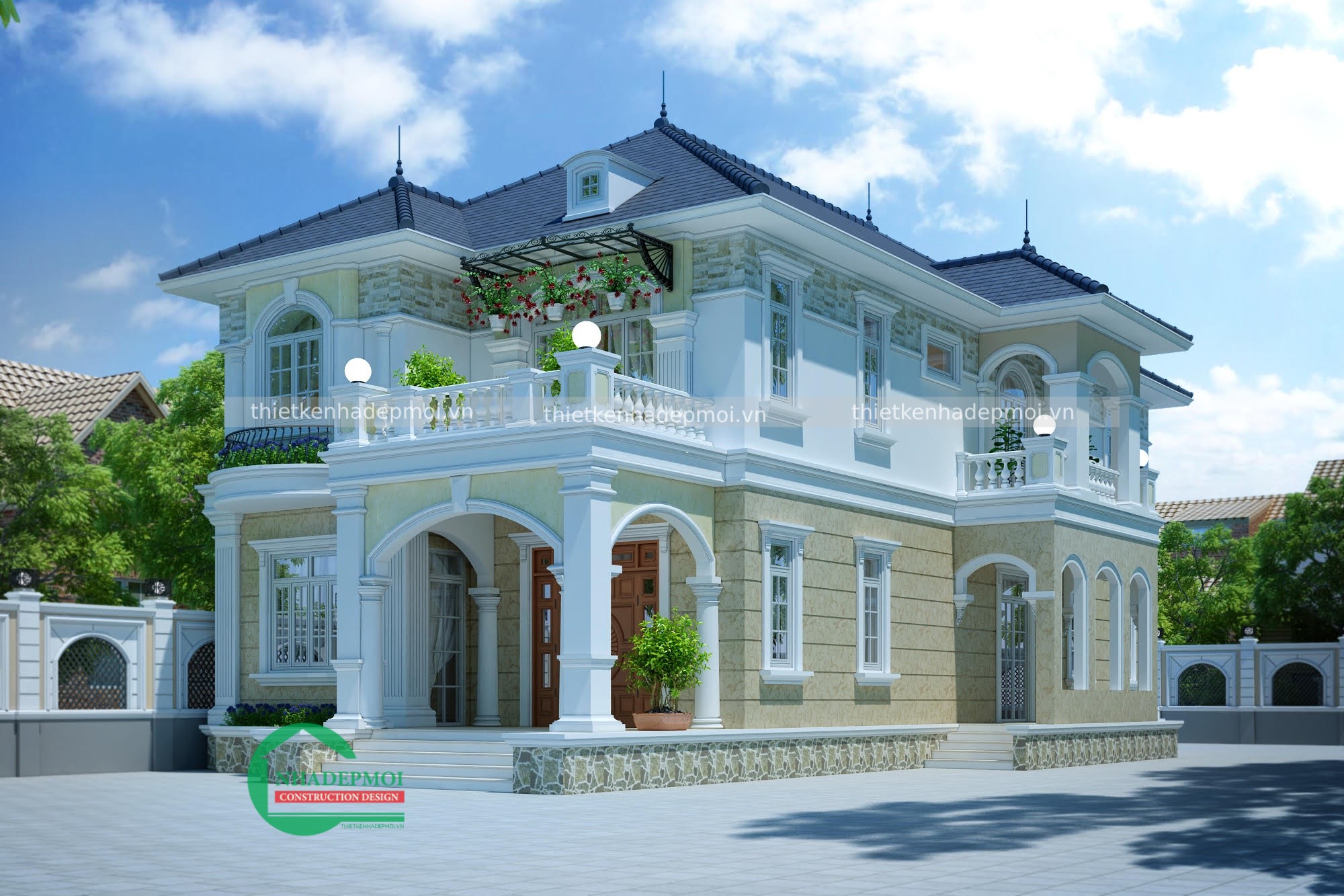 thiết kế biệt thự mini