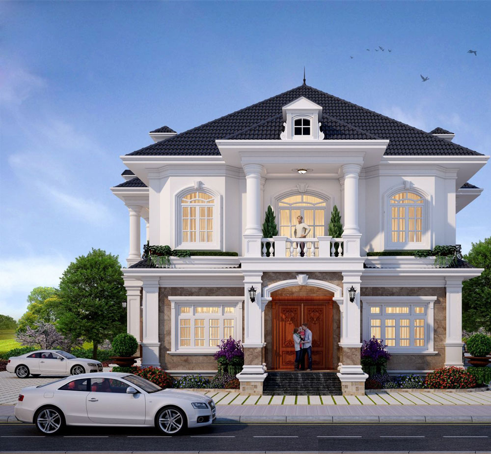 Mẫu Biệt thự Pháp