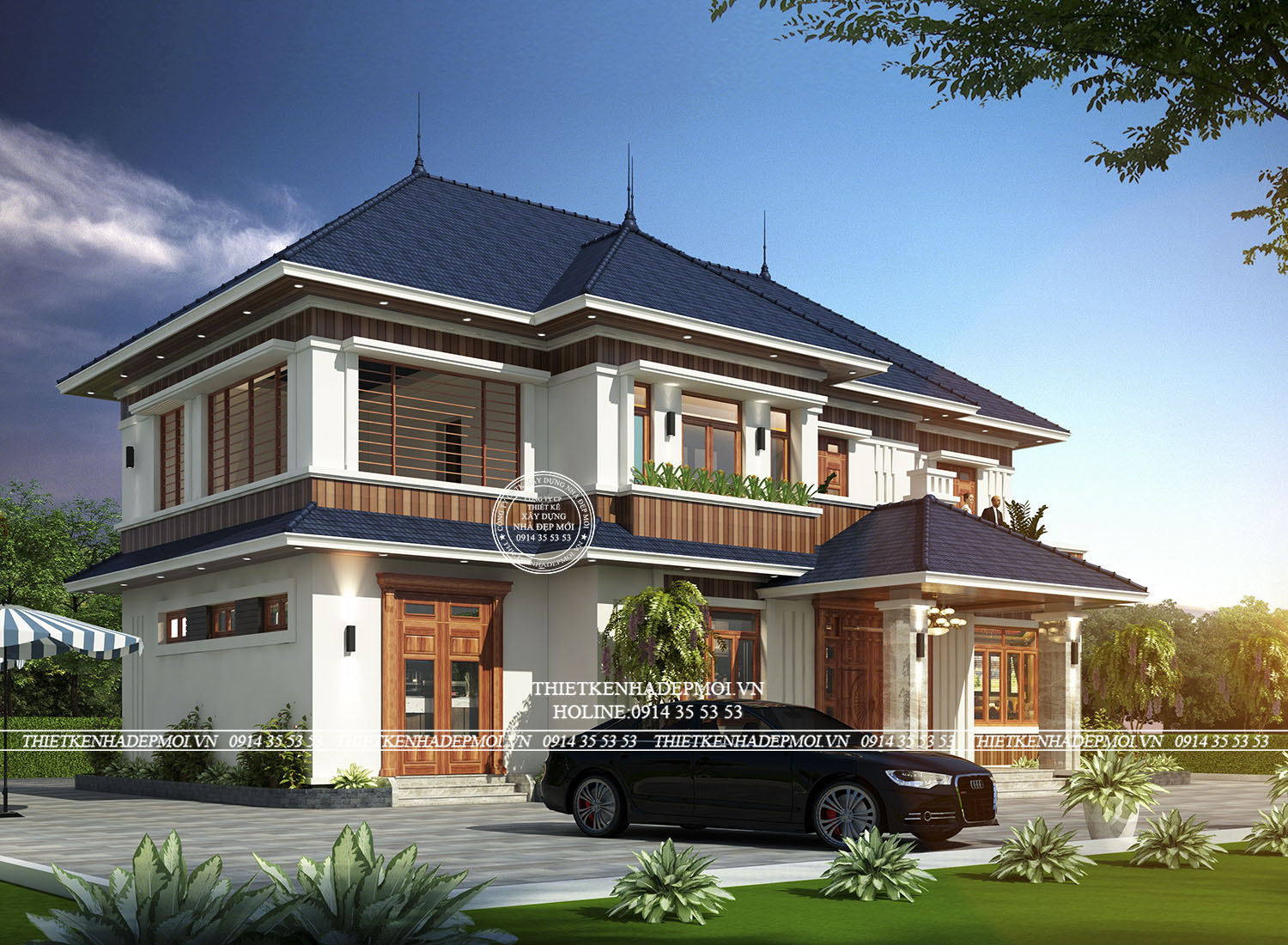 Tổng hợp các mẫu biệt thự đẹp nhất tại bình dương