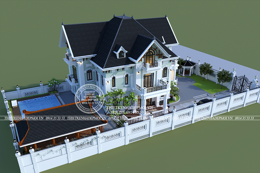 100+ mẫu thiết kế biệt thự 2 tầng đươc nhiều khách hàng yêu thích