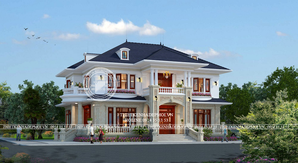 100+ mẫu thiết kế biệt thự 2 tầng đươc nhiều khách hàng yêu thích