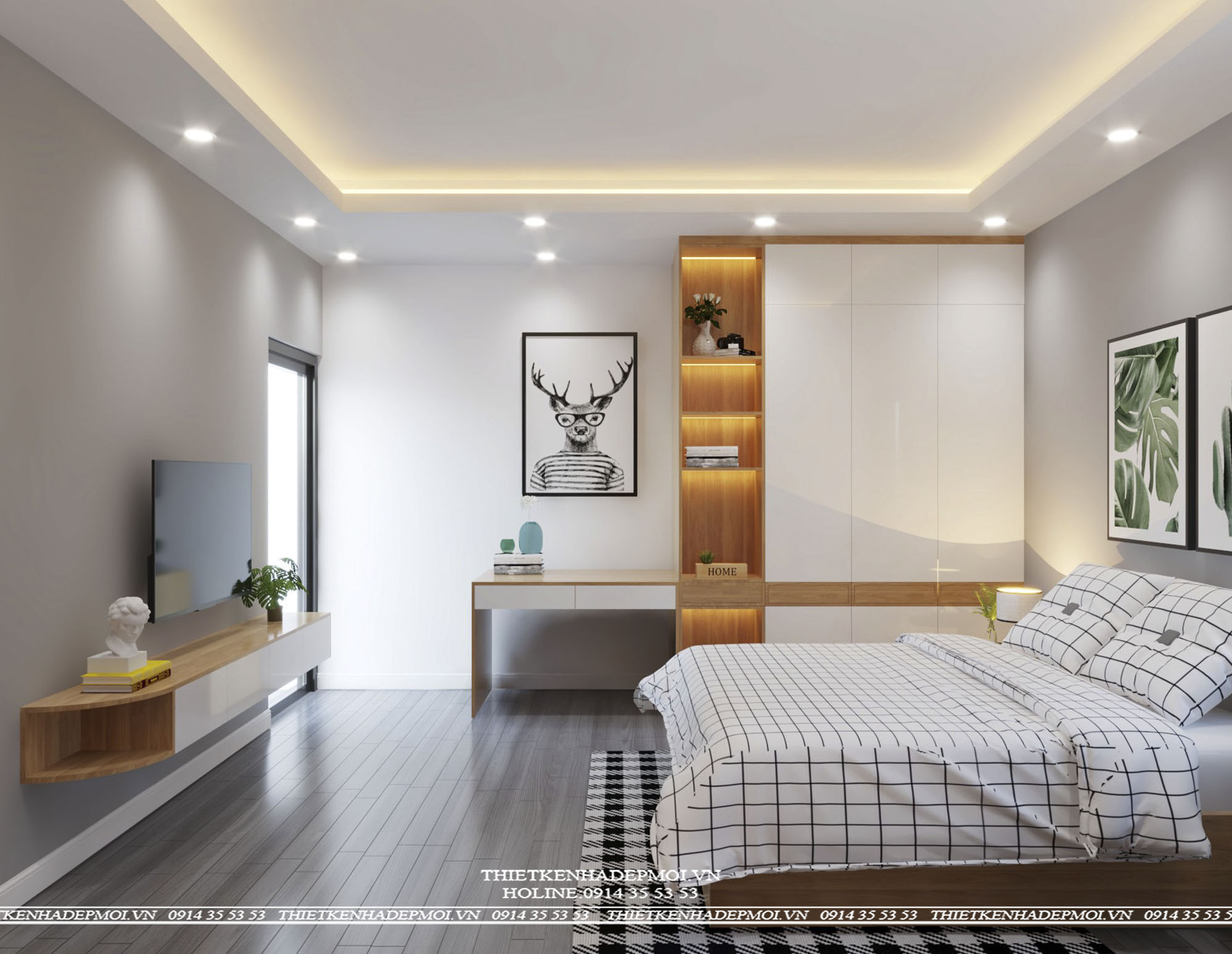 mẫu thiết kế nội thất hiện đại