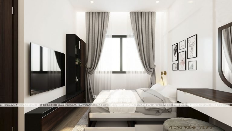 Mẫu nội thất nhà phố hiện đại sang trọng tại quận 12