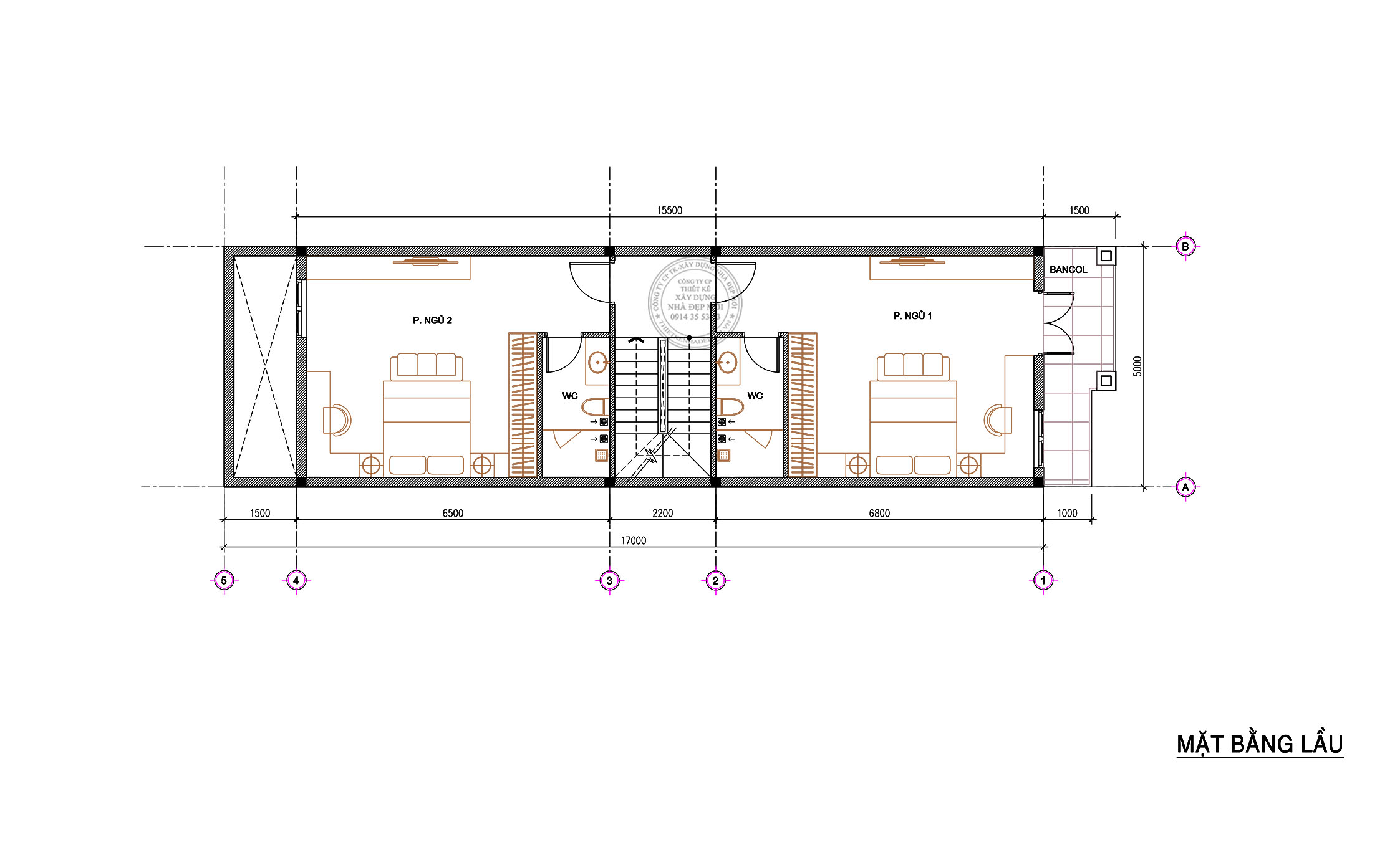 Thiết kế mẫu nhà 1 trệt 1 lầu tiện nghi tại tây ninh