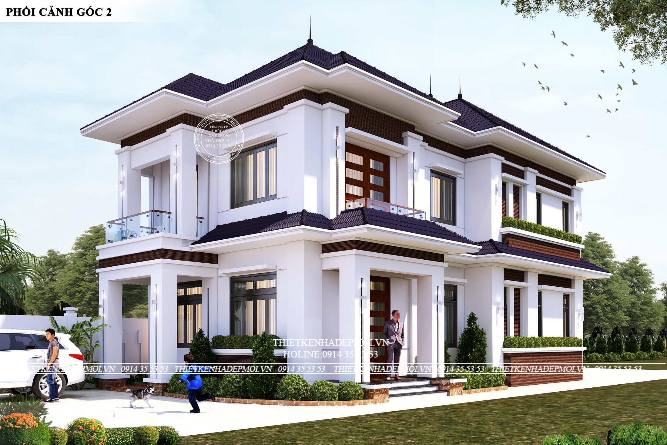 Thiết kế biệt thự hiện đại