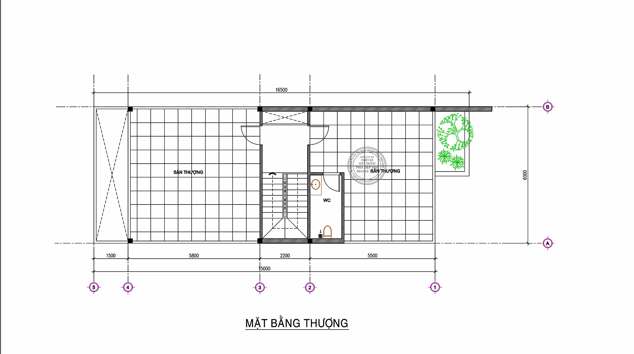 Mẫu nhà phố đẹp thiết kế 4 tầng chiều ngang (6 x15) m ở cần giờ
