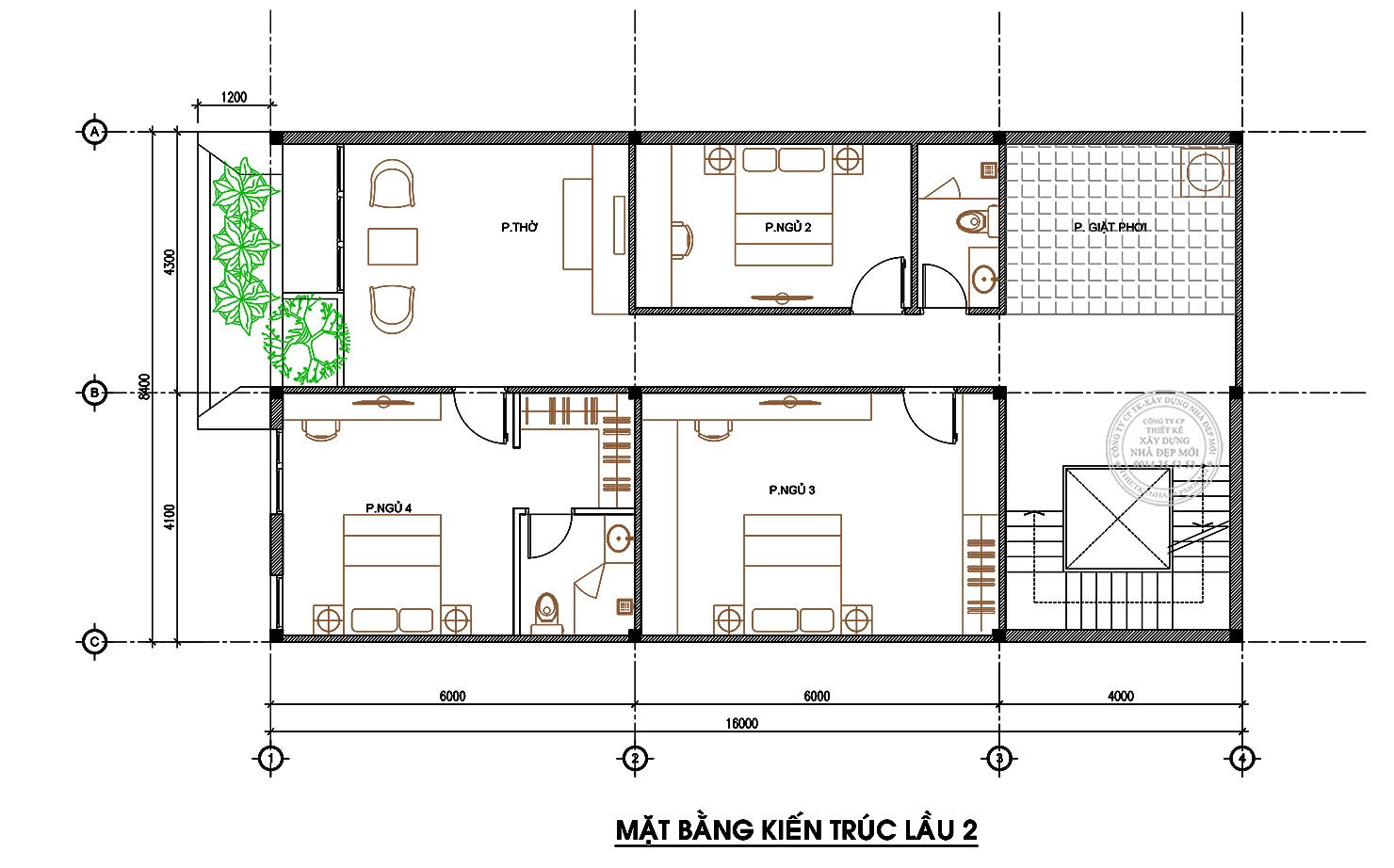 Mẫu biệt thự phố 4 tầng nguy nga của anh tiên đồng tháp