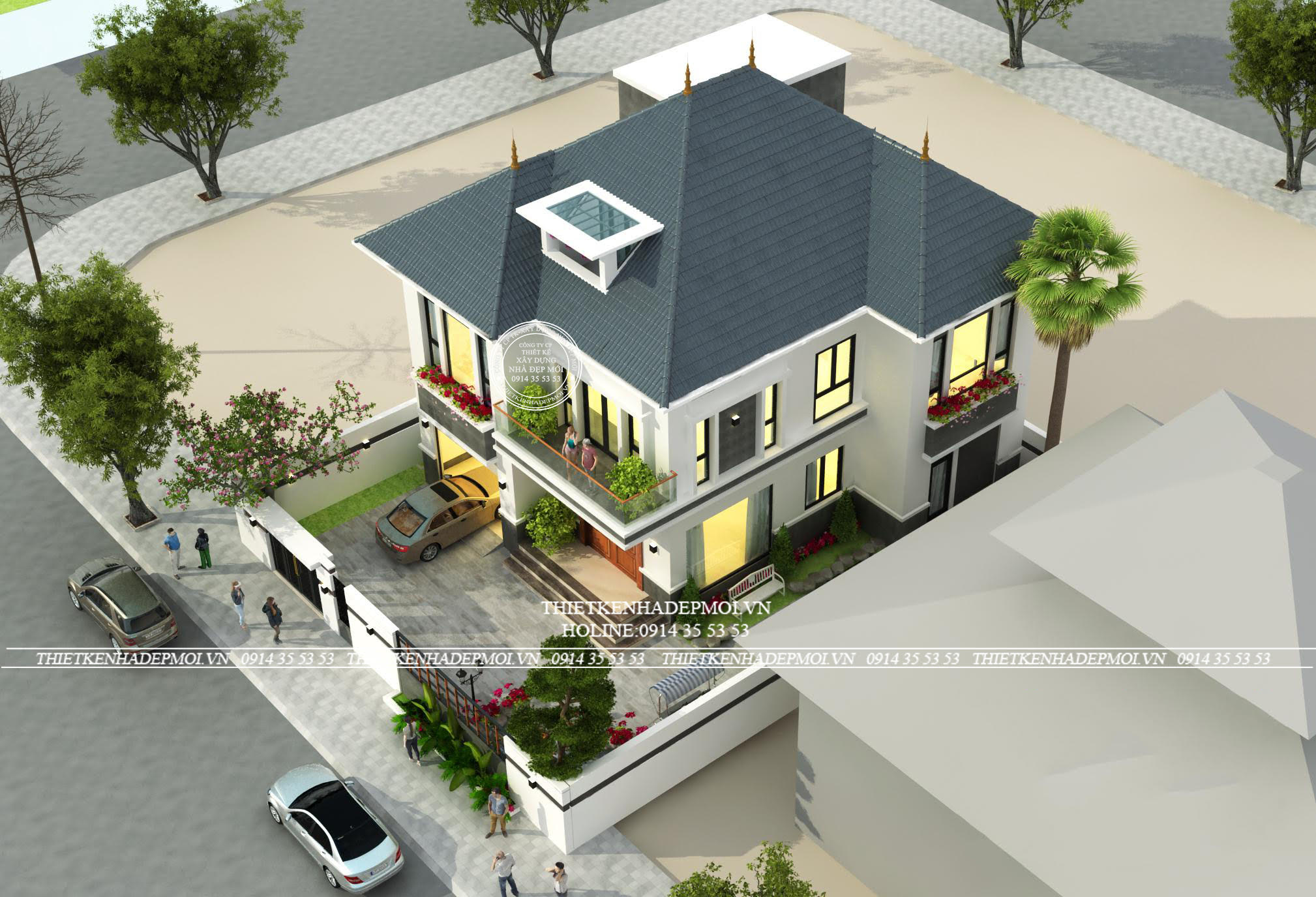 Đảm bảo công trình luôn có không gian xanh hài hòa, tươi mát&nbsp;