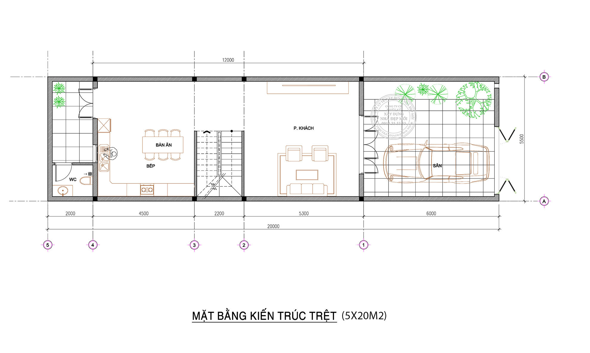 Mẫu nhà 2 tâng (5-20)