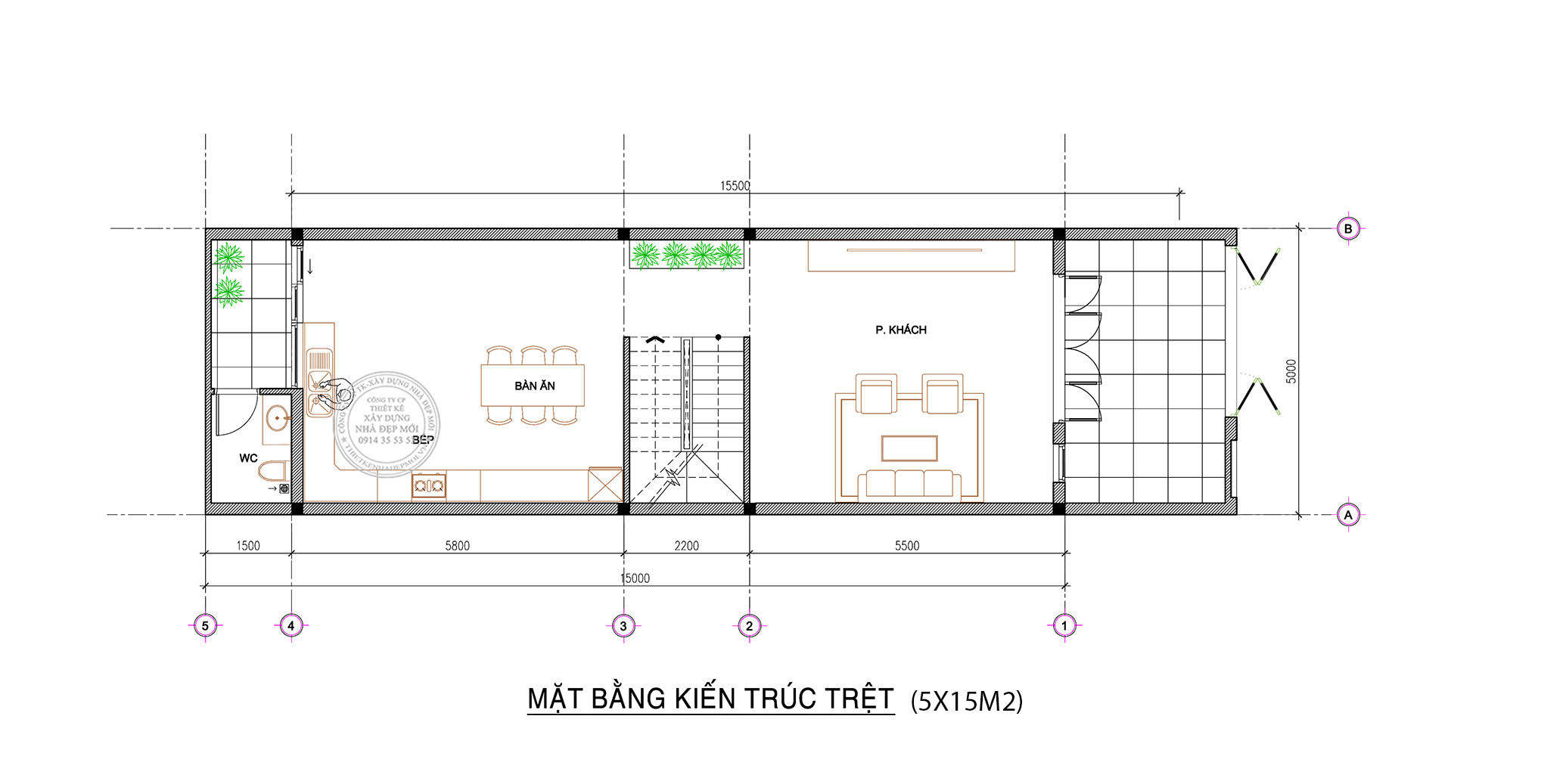 Thiết kế nhà đẹp 2 tầng