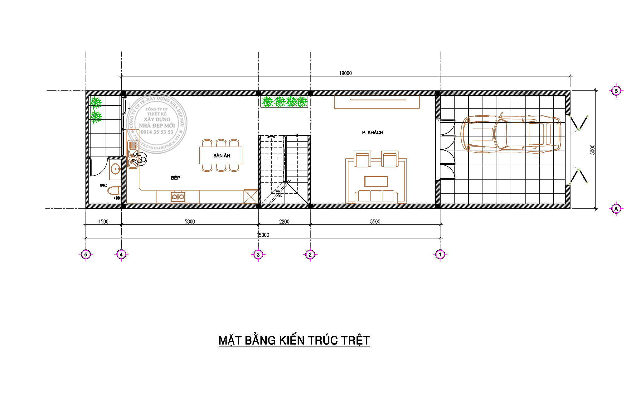 Chiêm ngưỡng mẫu nhà phố đẹp của cô liên tại cần giờ