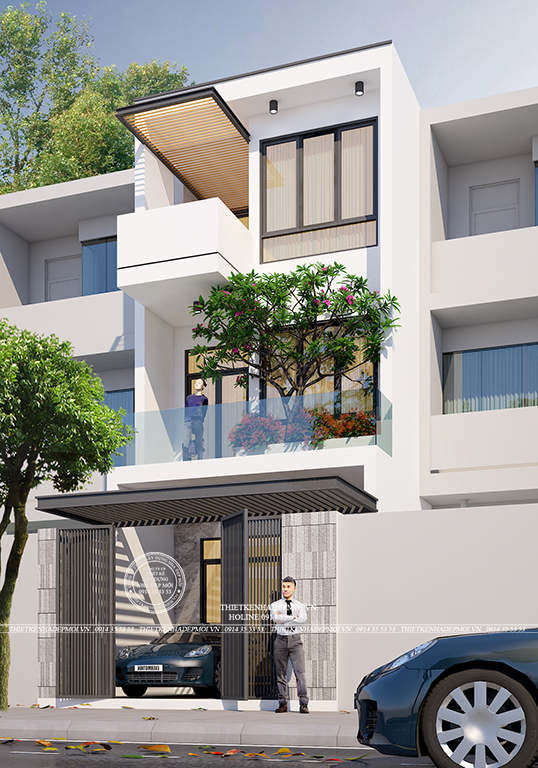 Mẫu nhà ống 3 tầng 