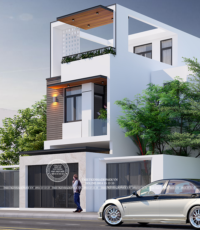 Thiết kế nhà ống hiện đại