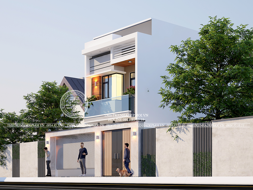 Thiết kế nhà đẹp 2 tầng 