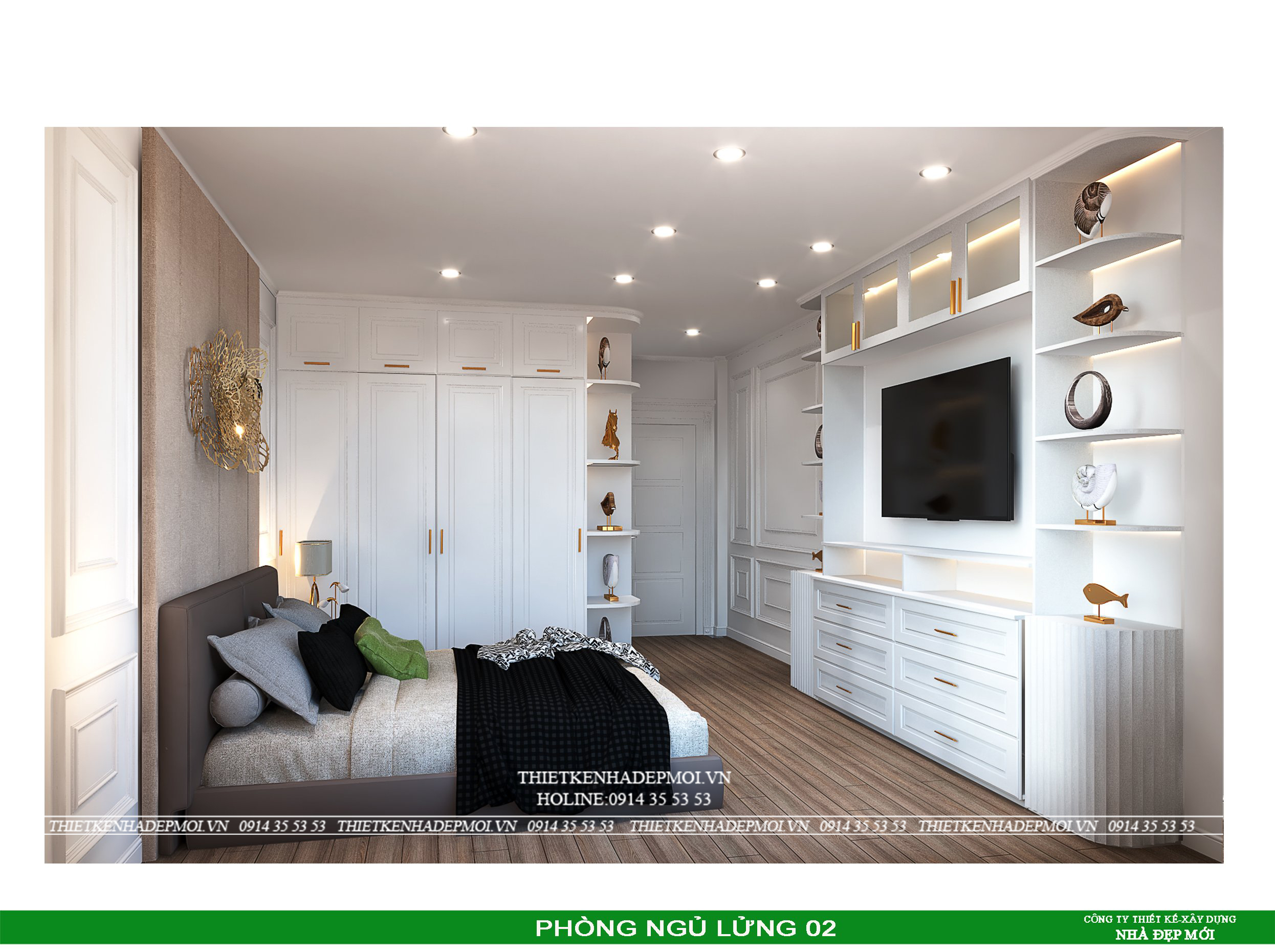 Mẫu nội thất tân cổ điển đẹp tại thủ đức