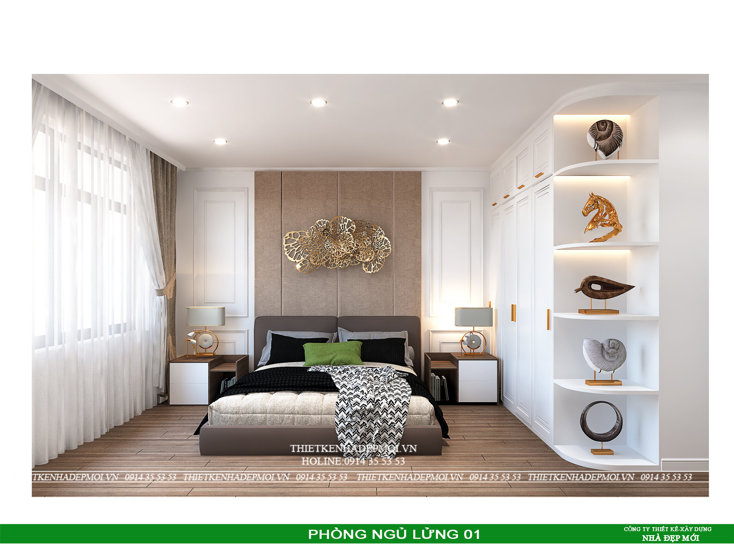 Mẫu nội thất tân cổ điển đẹp tại thủ đức