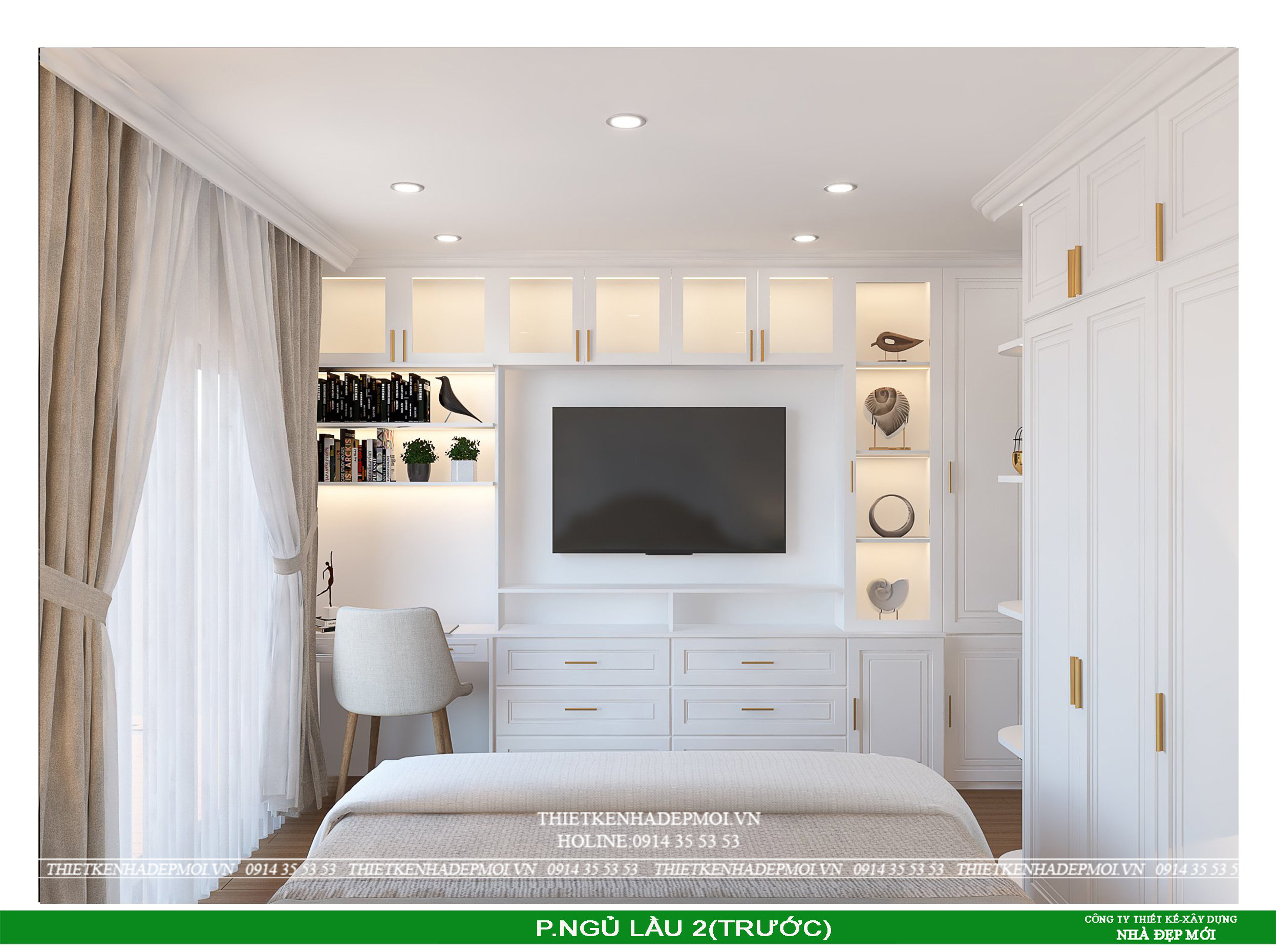 Mẫu nội thất tân cổ điển đẹp tại thủ đức