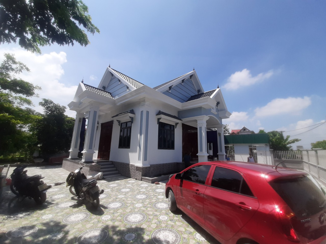 Hình ảnh thực tế xây dựng nhà cấp 4 tại kiên giang