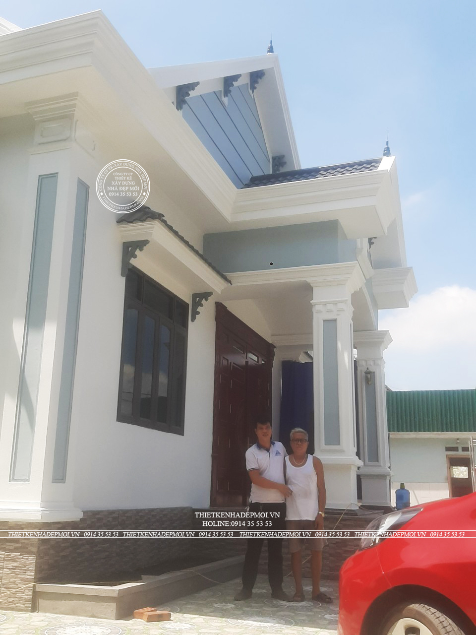 Hình ảnh thực tế xây dựng nhà cấp 4 tại kiên giang