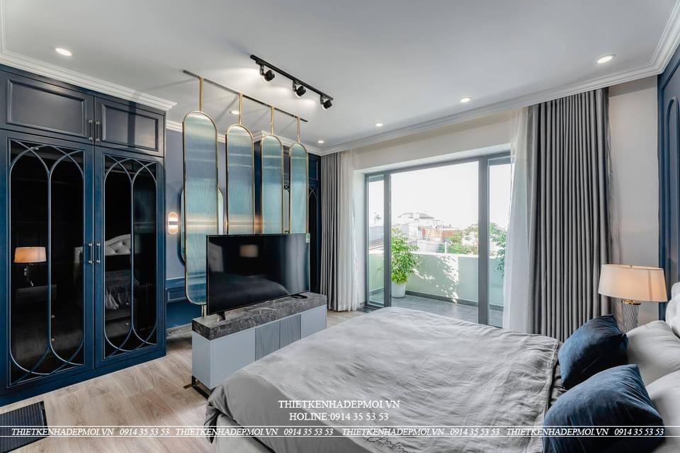 Thi công nhà phố 3 tầng hiện đại ấn tượng giữa thành phố