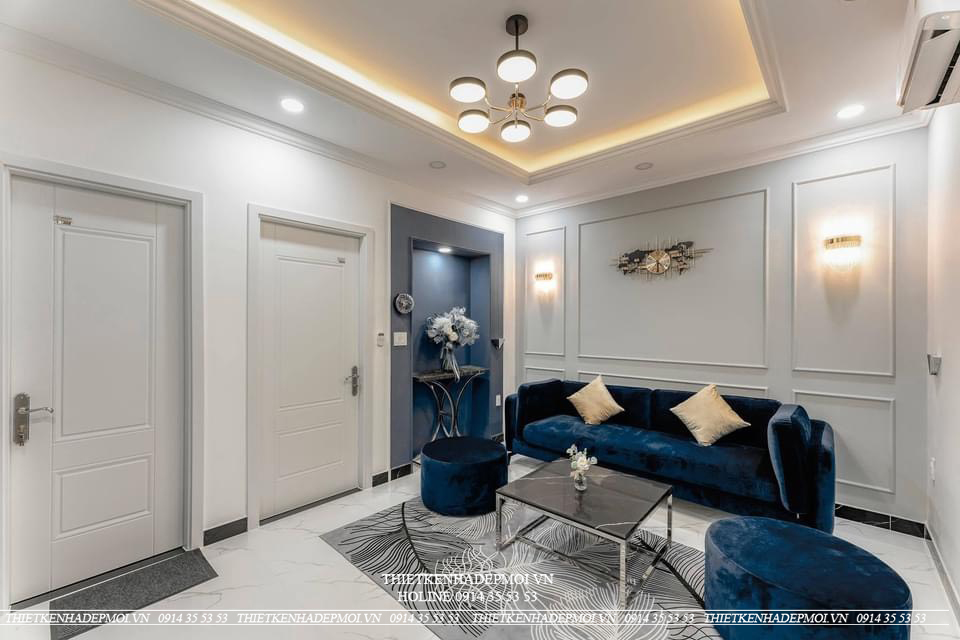 Thi công nhà phố 3 tầng hiện đại ấn tượng giữa thành phố