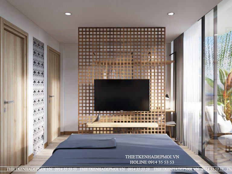 Mẫu thiết kế nội thất căn hộ dịch vụ