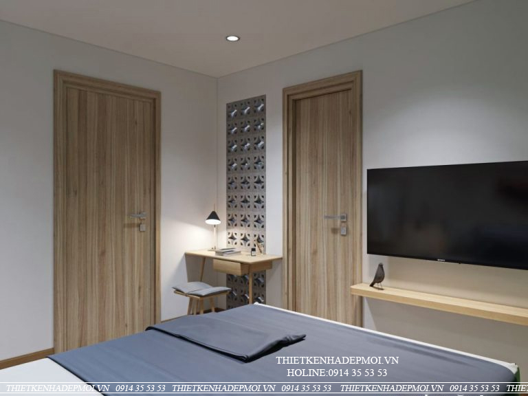 Mẫu thiết kế nội thất căn hộ dịch vụ