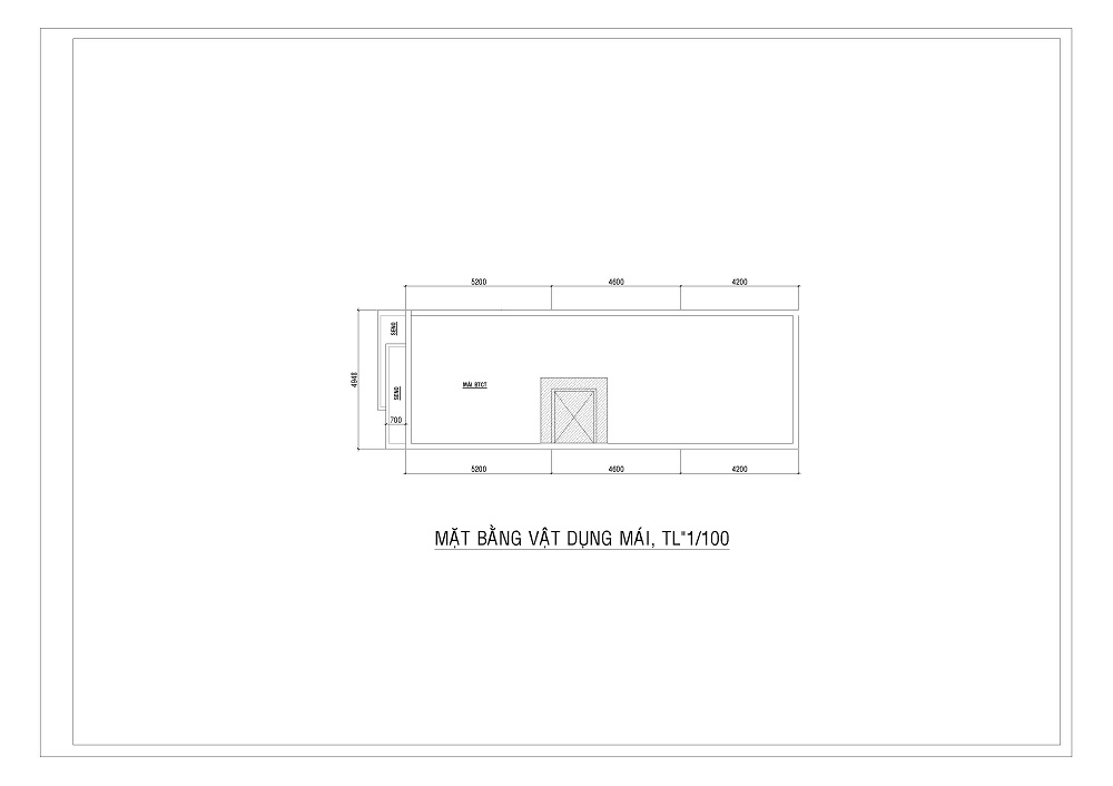 mẫu Nhà 1 trệt 1 lầu 