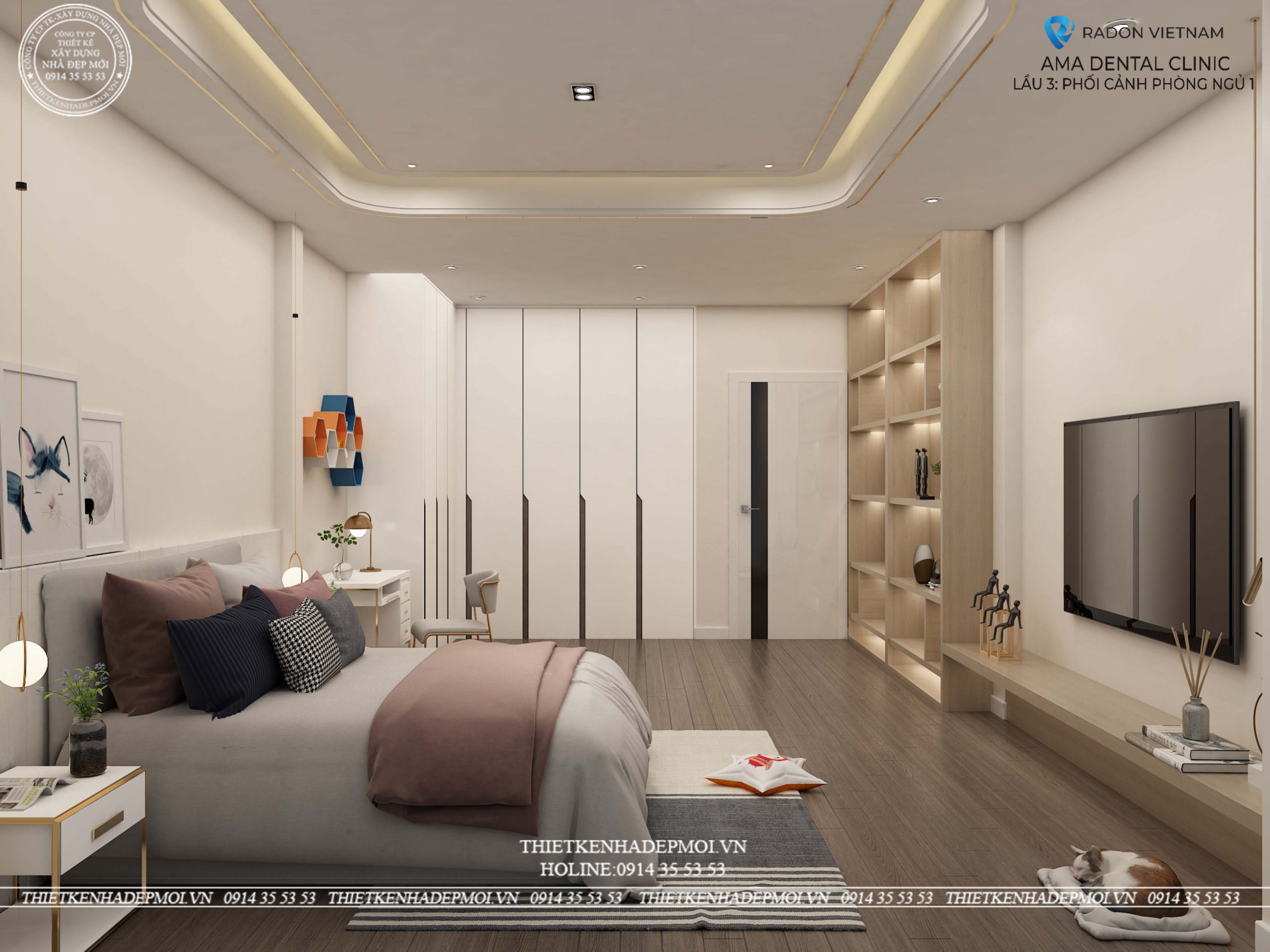 Mẫu thiết kế nội thất phòng khám nha khoa