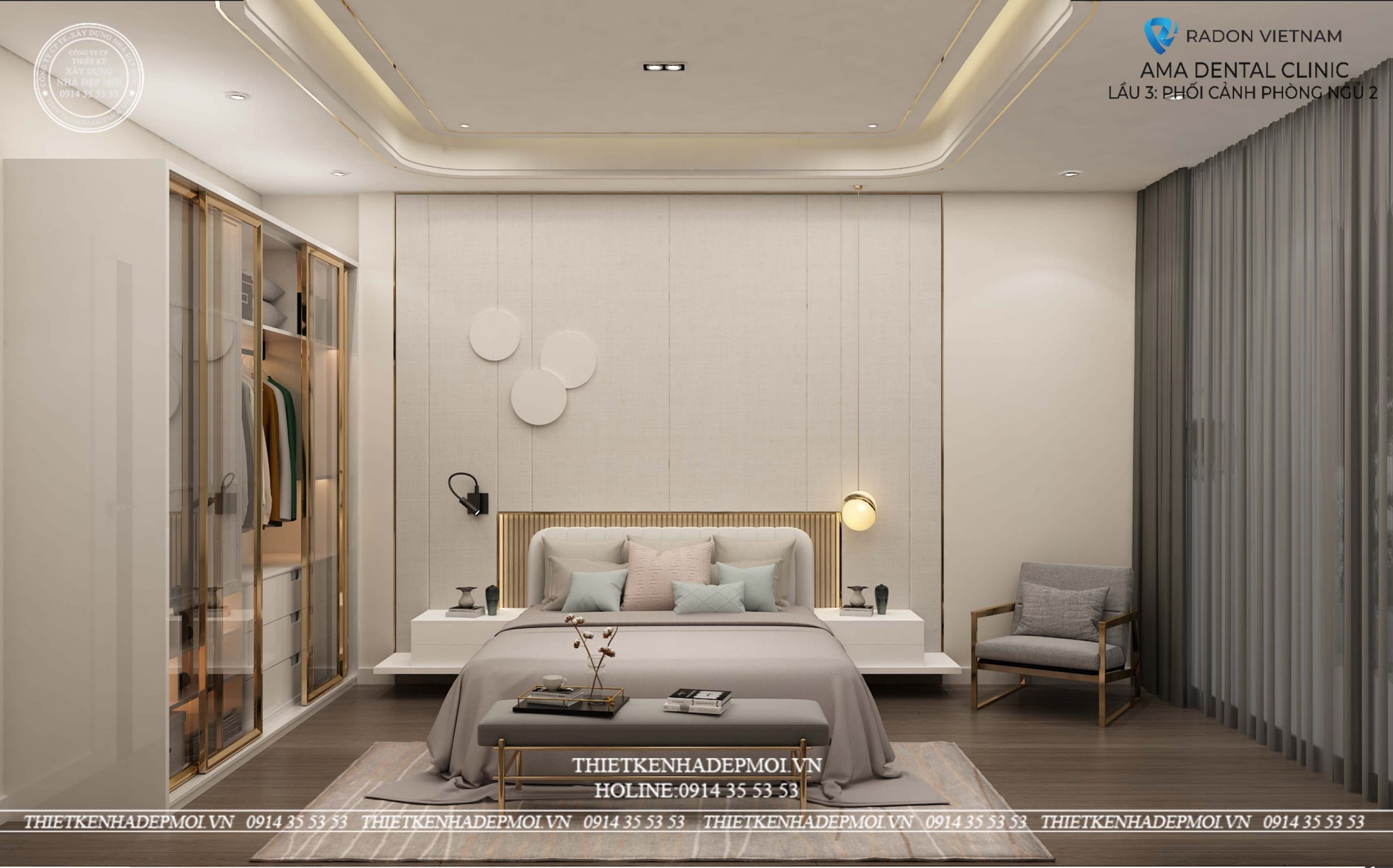 Mẫu thiết kế nội thất phòng khám nha khoa