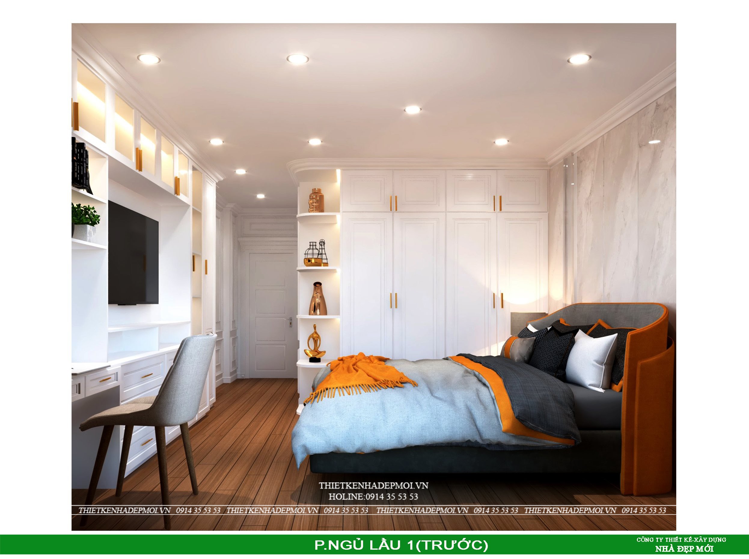 20+ mẫu thiết kế phòng ngủ đẹp nhất được khách hàng yêu thích