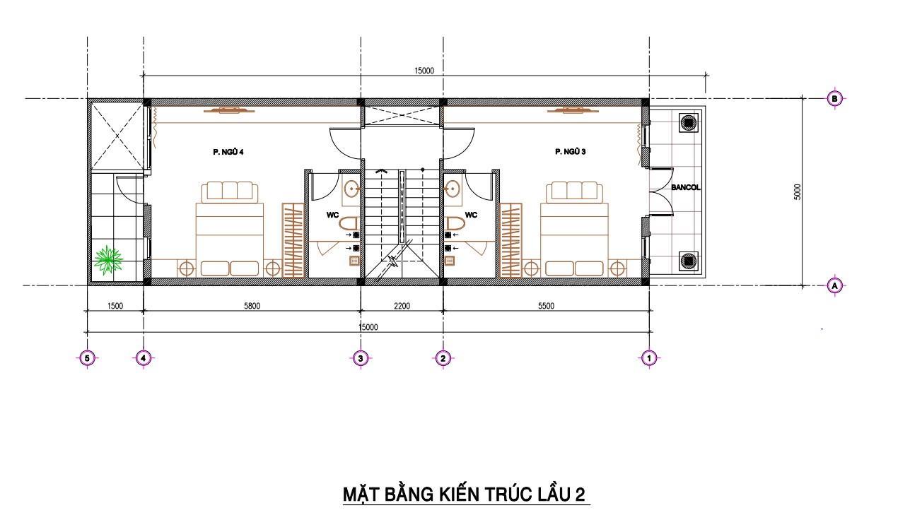 mẫu nhà mái thái 3 tầng
