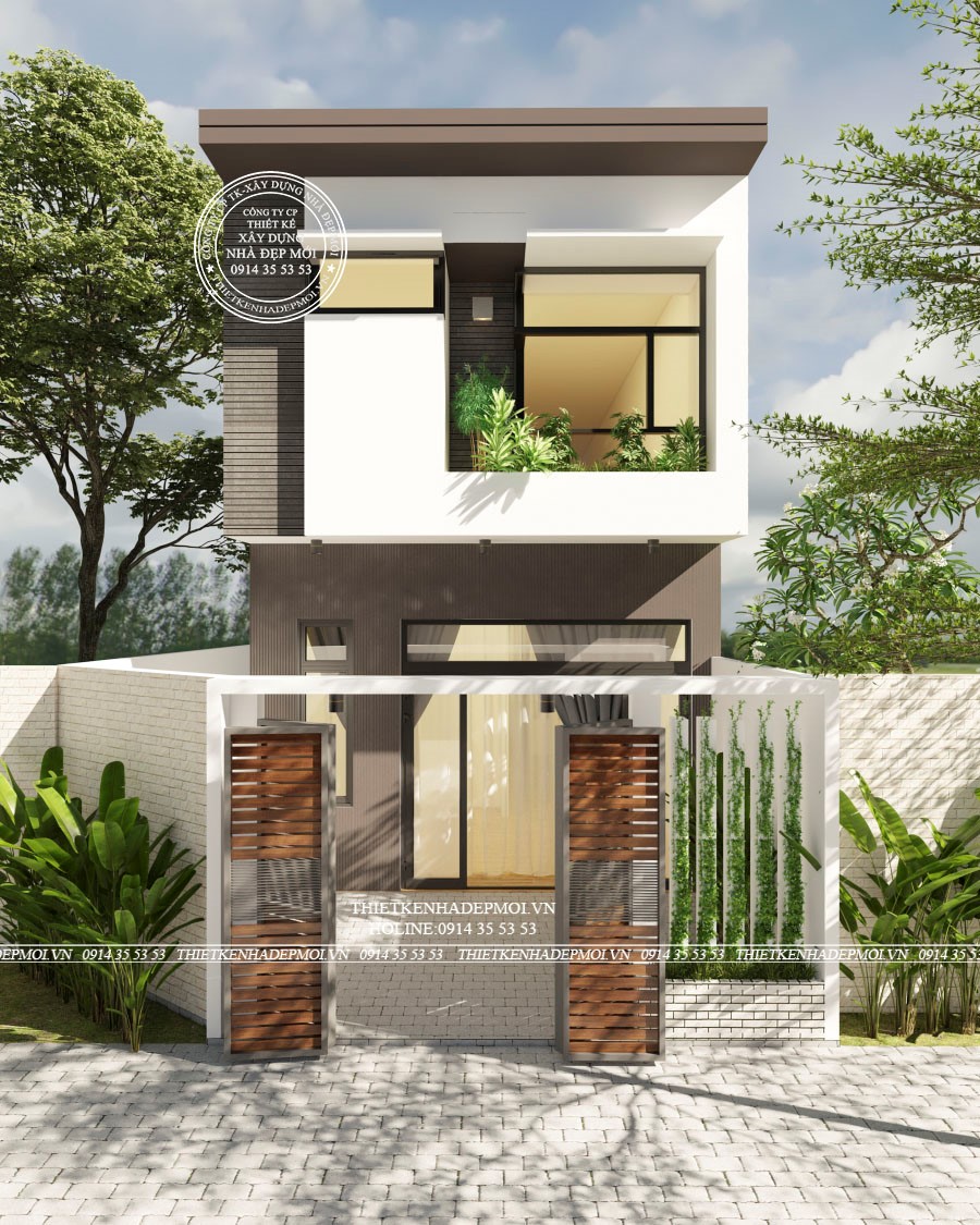 mẫu nhà 1 trệt 1 lầu