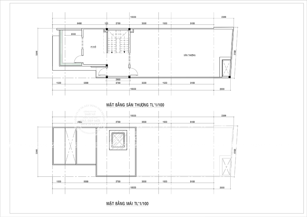 mẫu nhà phố 1 trệt 2 lầu