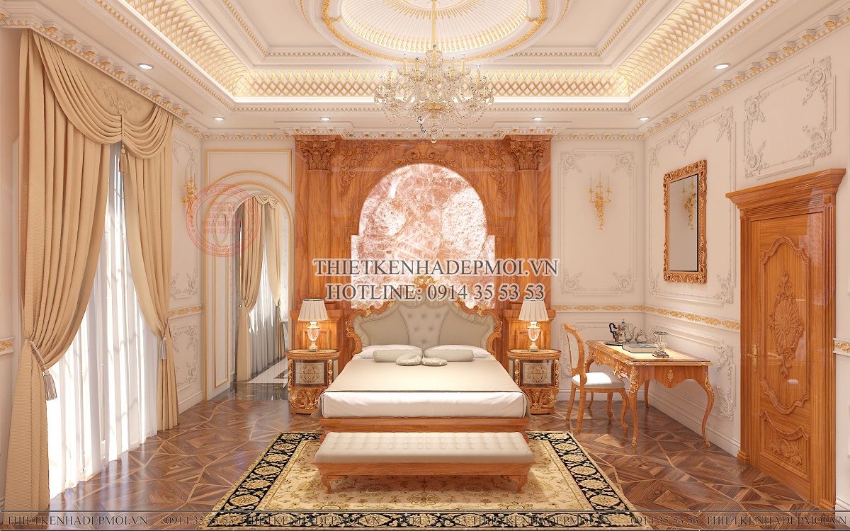 Mẫu biệt thự tân cổ điển 2 tầng