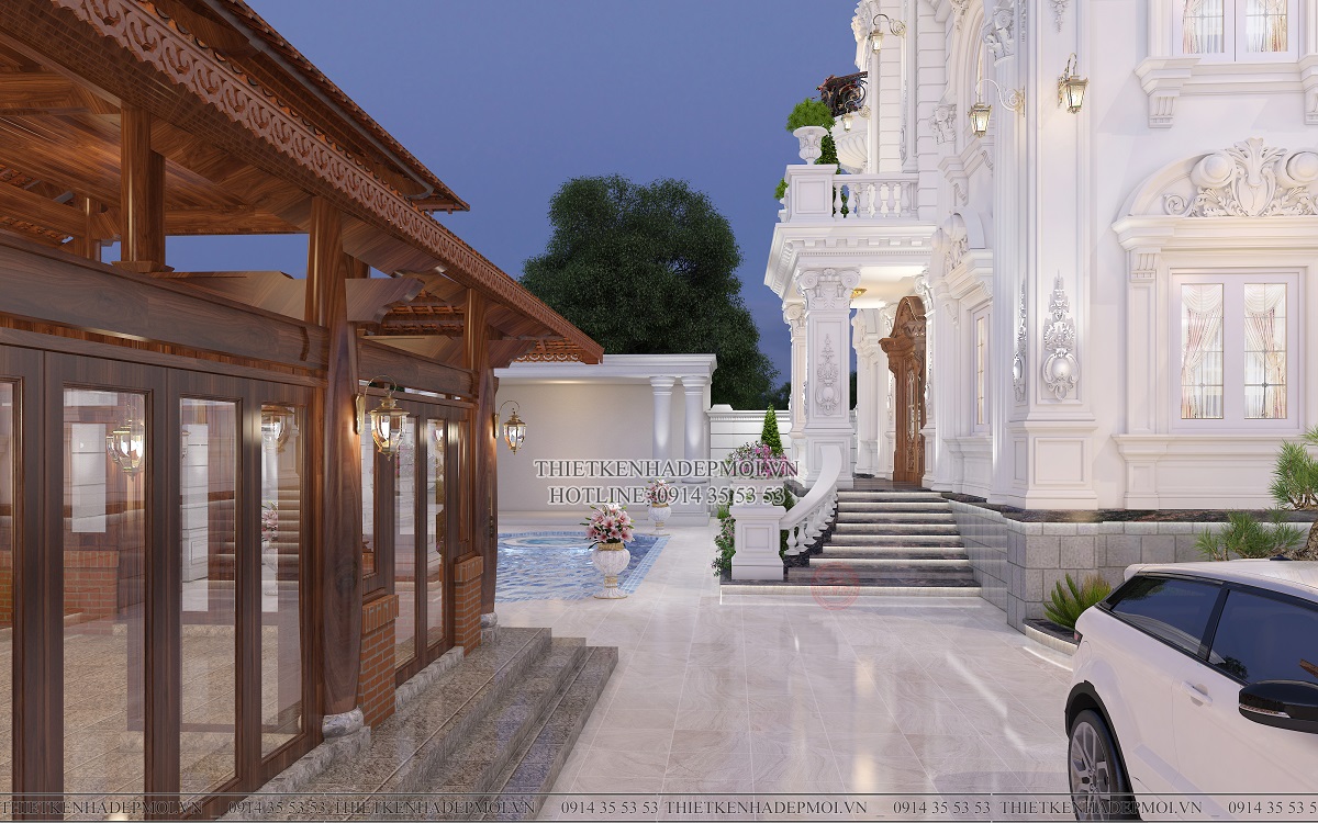 Đặc biệt là căn nhà gỗ tách biệt là không gian làm việc đầy cảm hứng