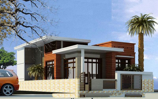 Mẫu nhà 1 tầng đơn giản