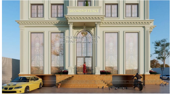 mẫu thiết kế khách sạn