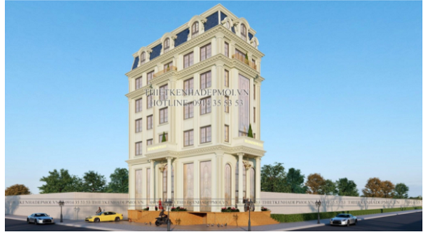 mẫu thiết kế khách sạn