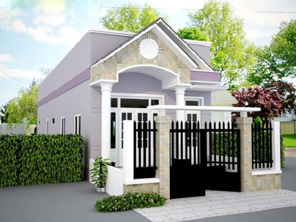 Mẫu nhà 1 tầng đơn giản
