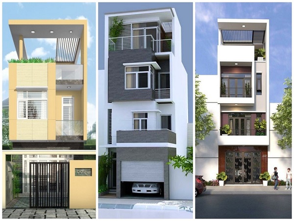 Mẫu sơn nhà ống đẹp 