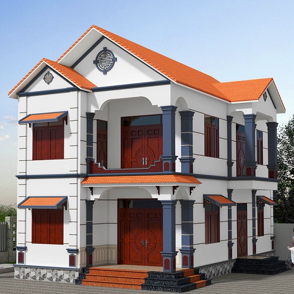 mẫu sơn nhà ống đẹp