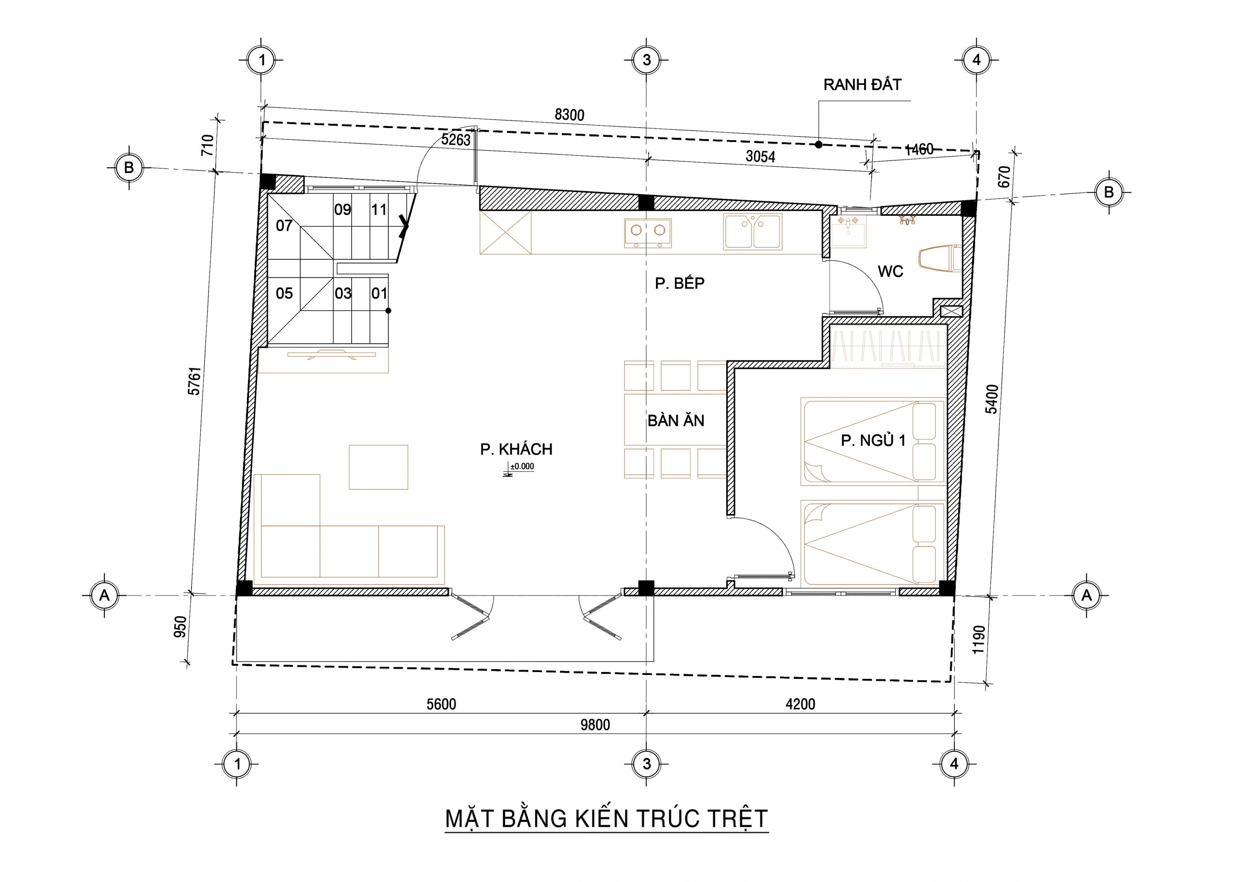 Mẫu nhà phố tân cổ điển anh hùng - bình thạnh
