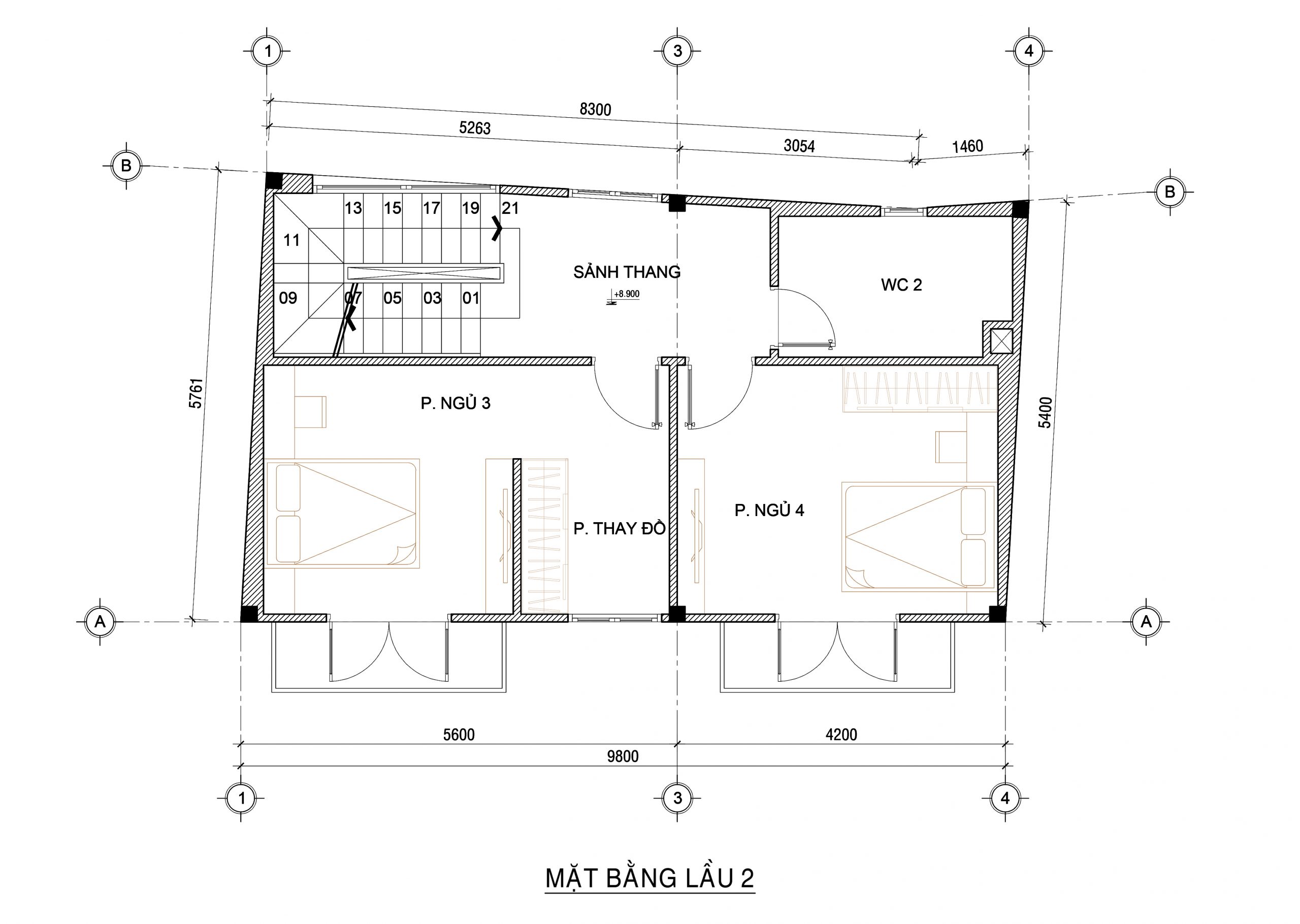 Mẫu nhà phố tân cổ điển