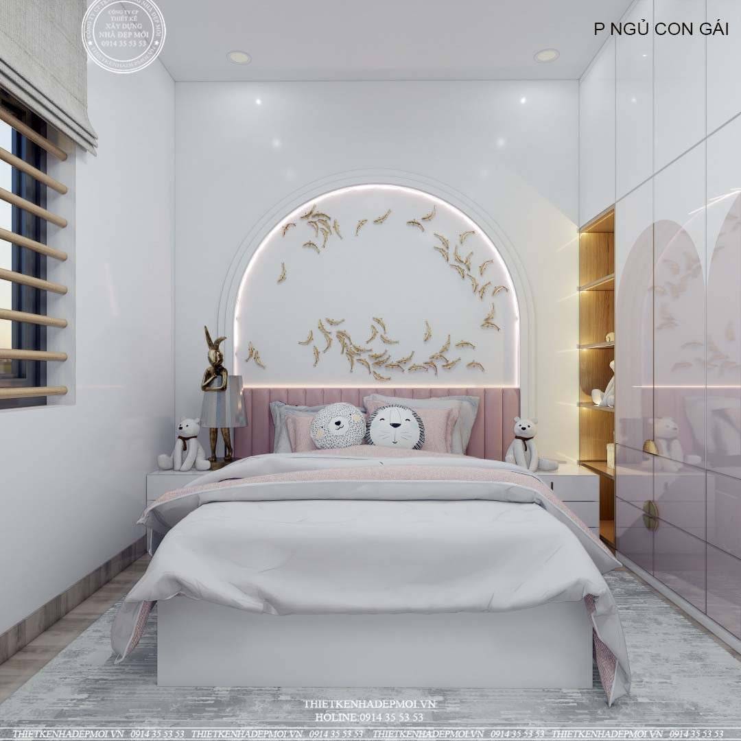 Mẫu thiết kế nhà hiện đại 2 tầng – nhà chị mỹ, bình dương