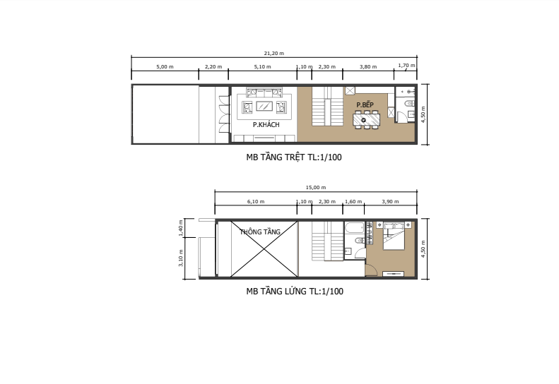 Mẫu thiết kế nhà phố hiện đại 4 tầng