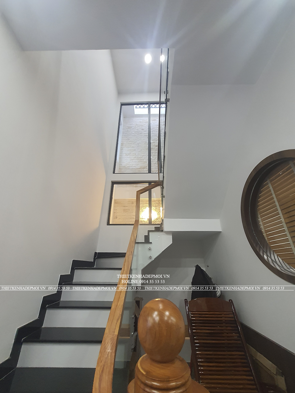 Hình ảnh thi công thực tế biệt thự mái nhật của chị hà - bình phước