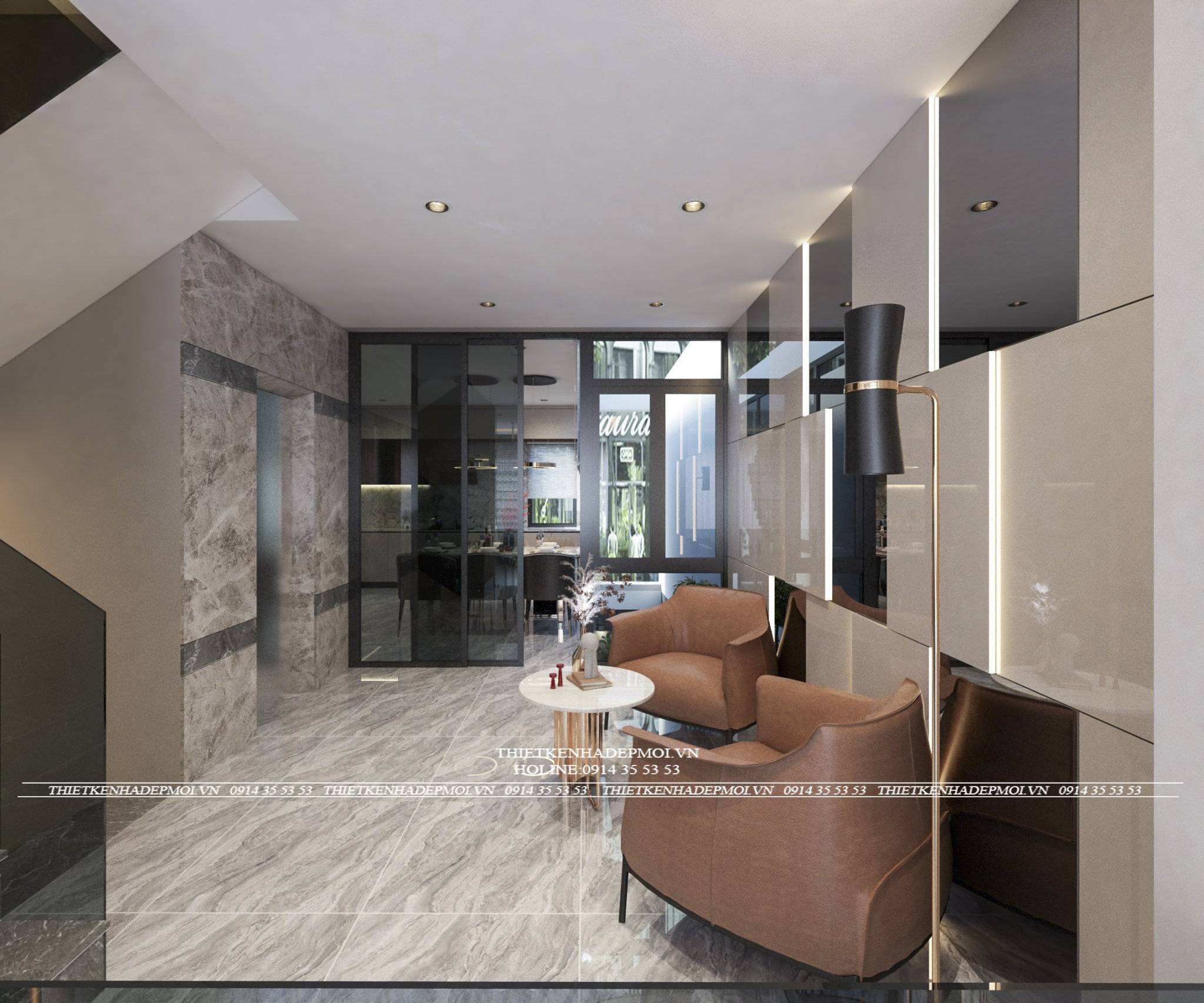 Mẫu nhà phố hiện đại đẹp mắt tại thủ đức